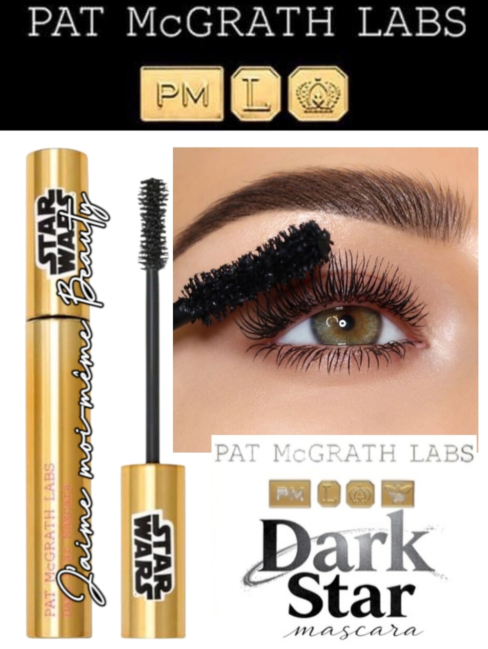 Pat Mcgrath Limited Edition Star Wars Dark Star Mascara - Black- Full Size